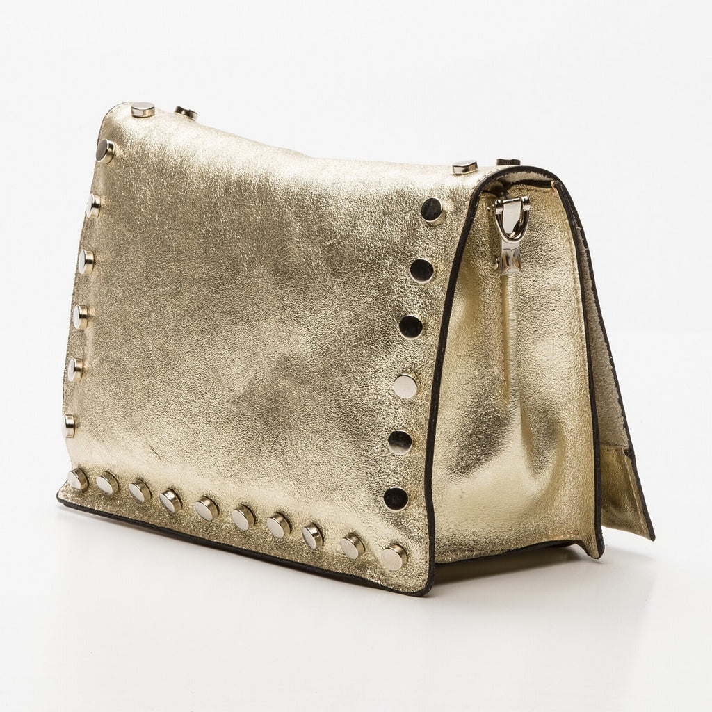 Iris Shoulder Bag - Gold