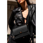 Bolso bandolera Gaya - Negro
