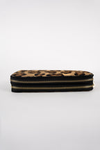 Portefeuille Edge - Motif Leopard Camel