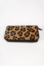 Portefeuille Edge - Motif Leopard Camel