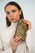 Portefeuille Edge - Motif Leopard Noir