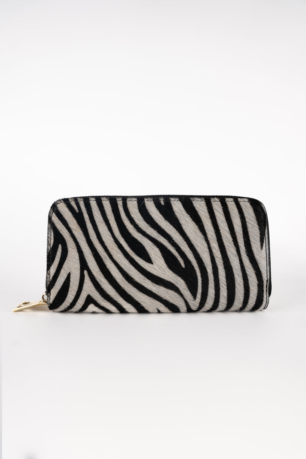 Portefeuille Edge - Motif Zebre Noir