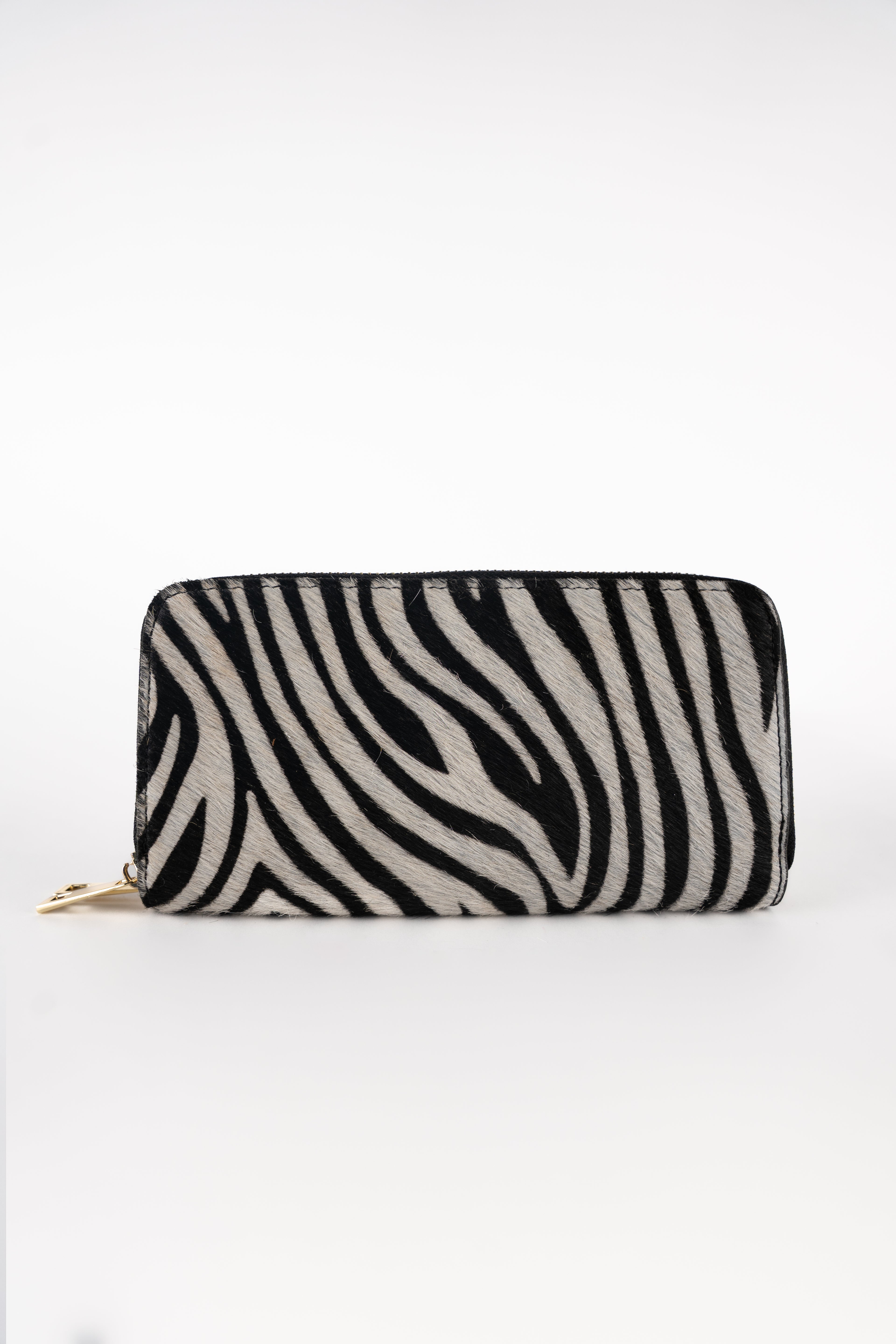 Portefeuille Edge - Motif Zebre Noir