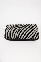 Portefeuille Edge - Motif Zebre Noir
