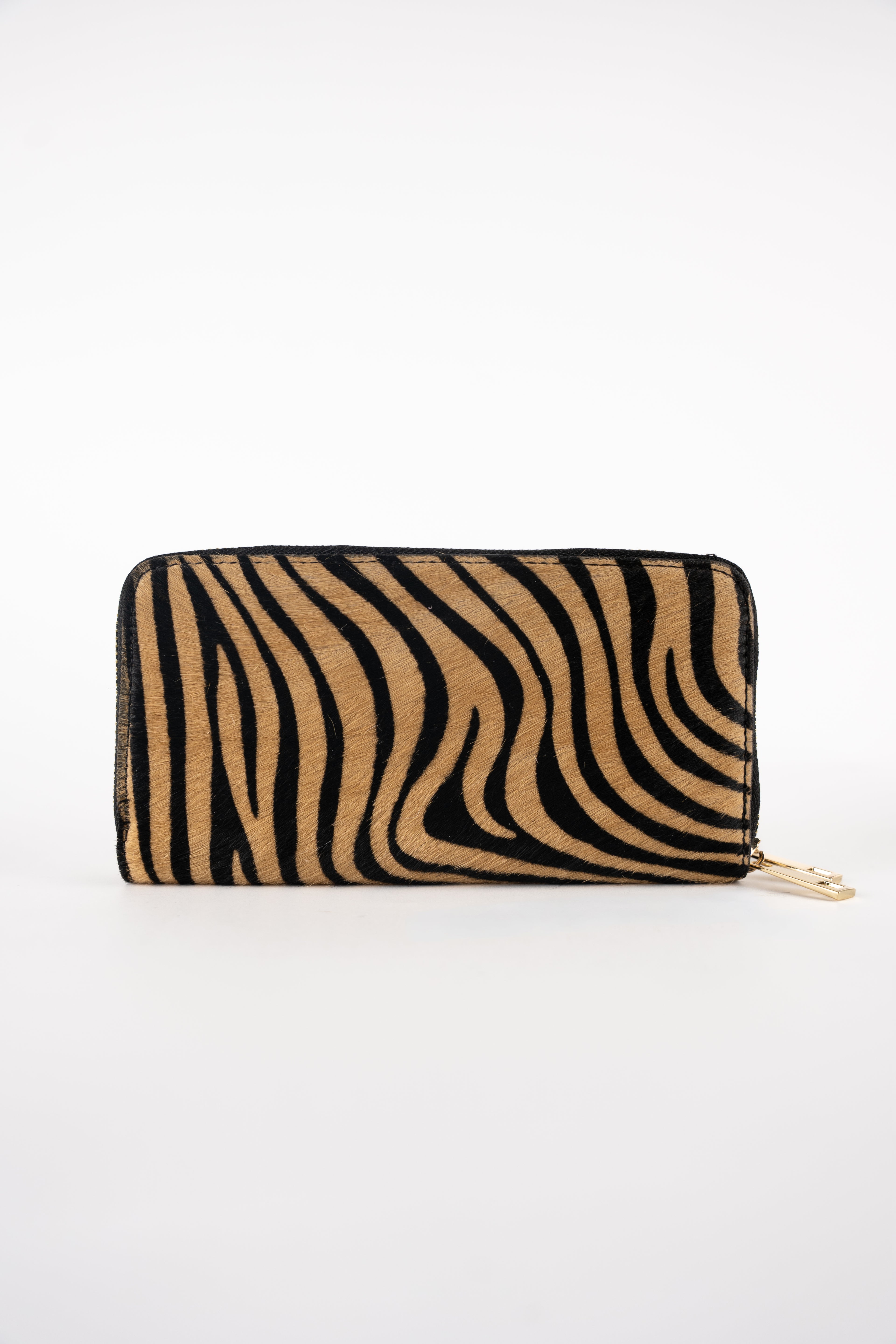 Edge Wallet - Camel Zebra Pattern