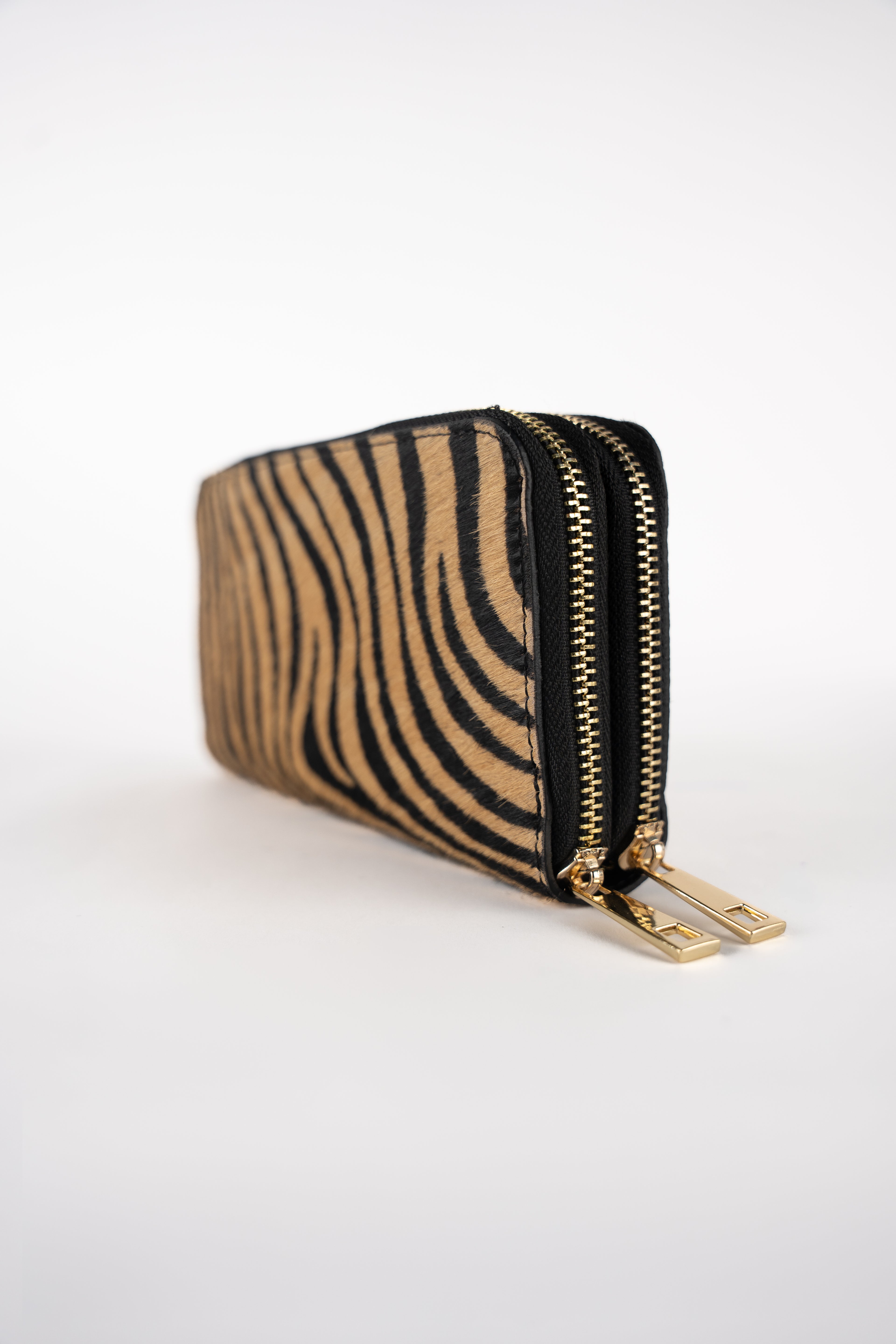 Edge Wallet - Camel Zebra Pattern