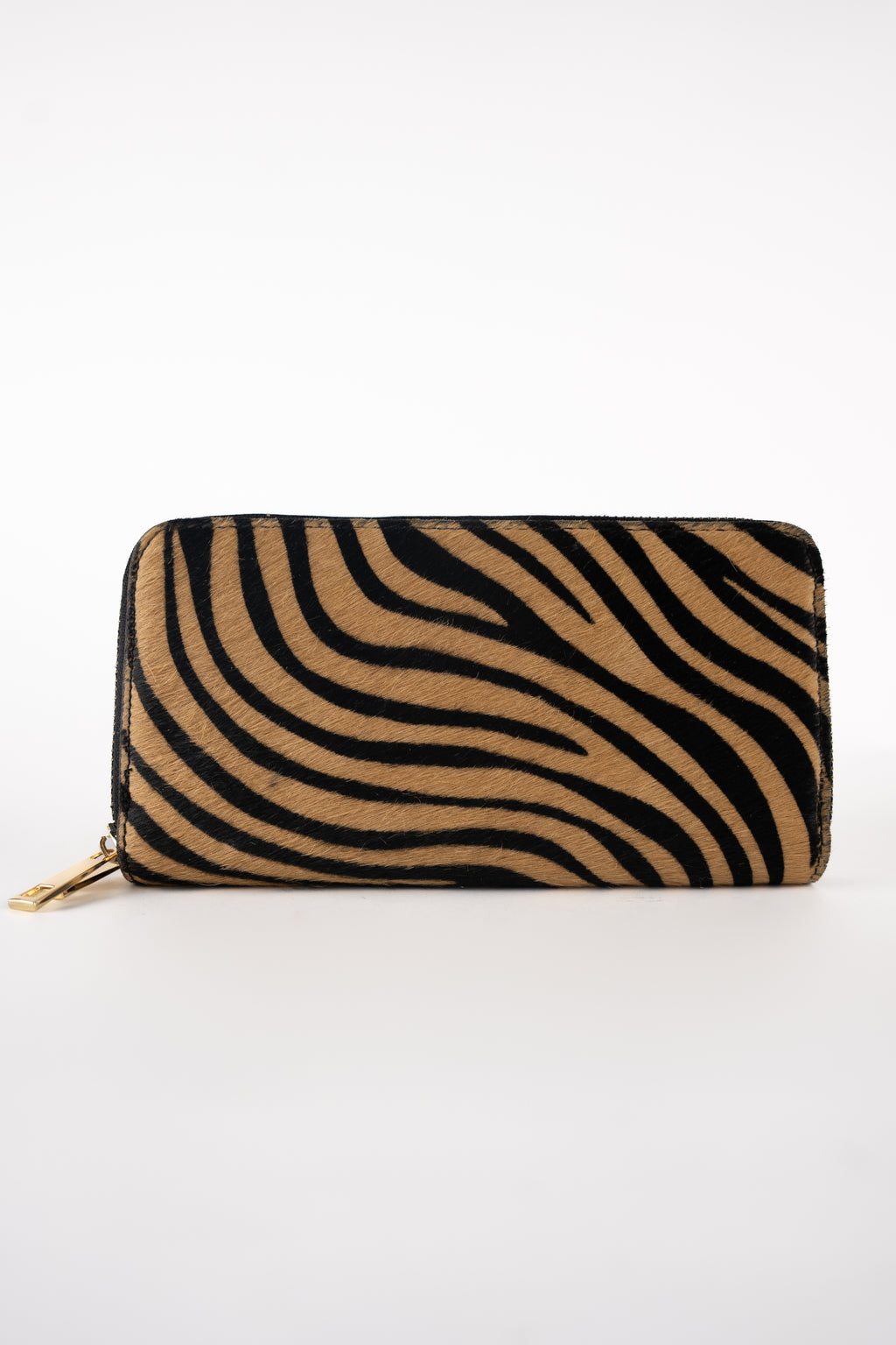 Edge Wallet - Camel Zebra Pattern
