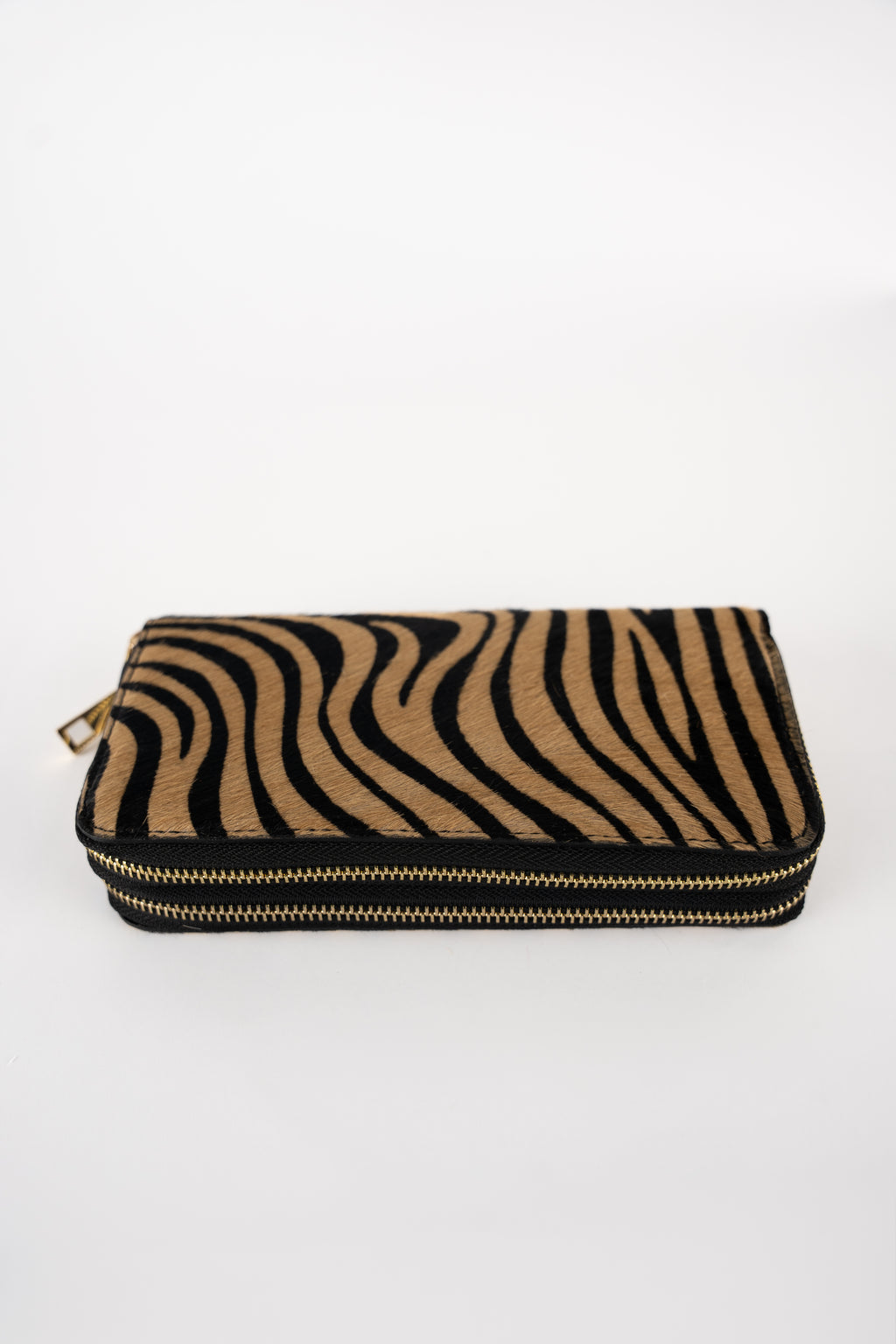 Edge Wallet - Camel Zebra Pattern
