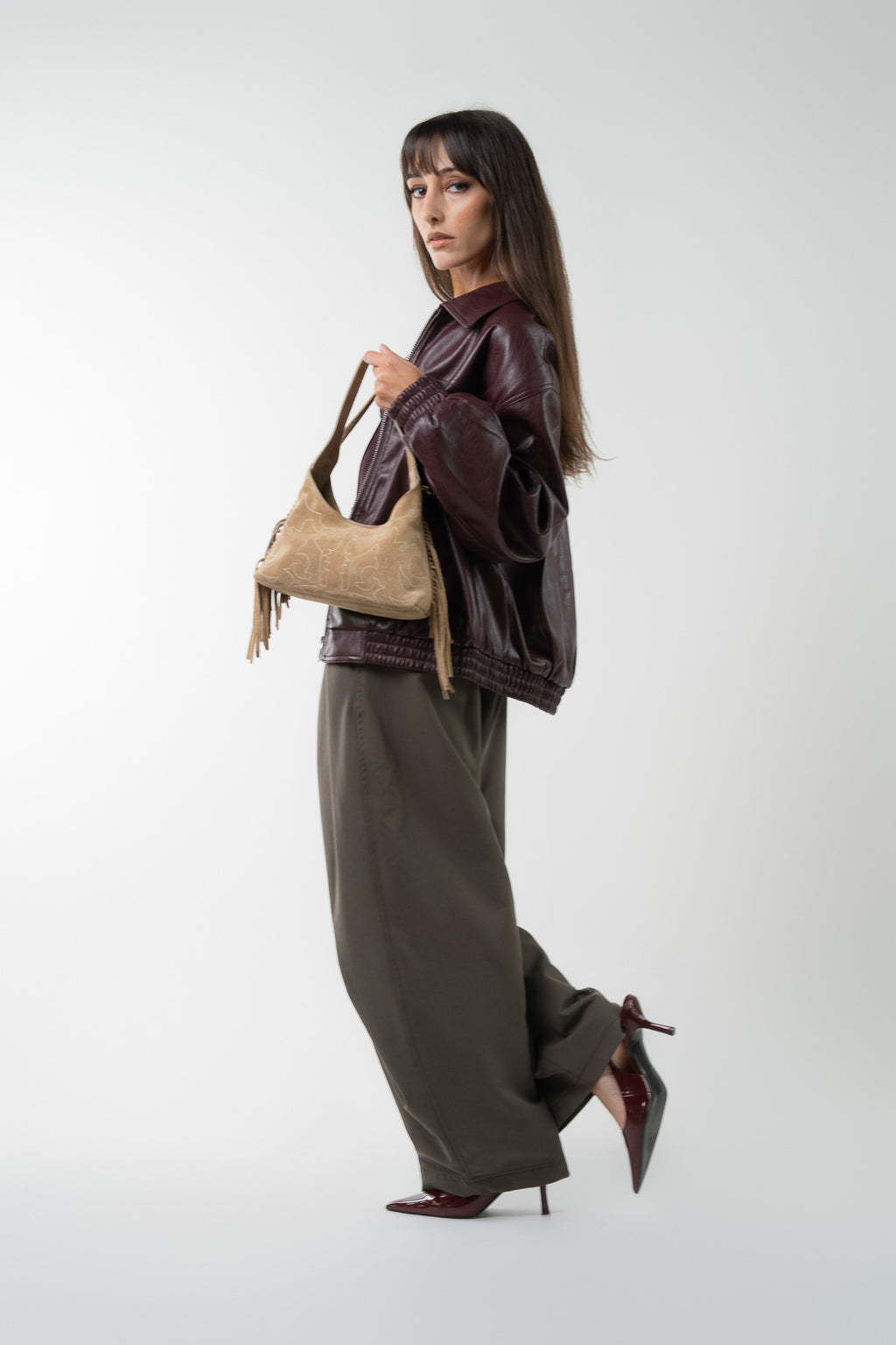 Rodeo Shoulder Bag - Taupe