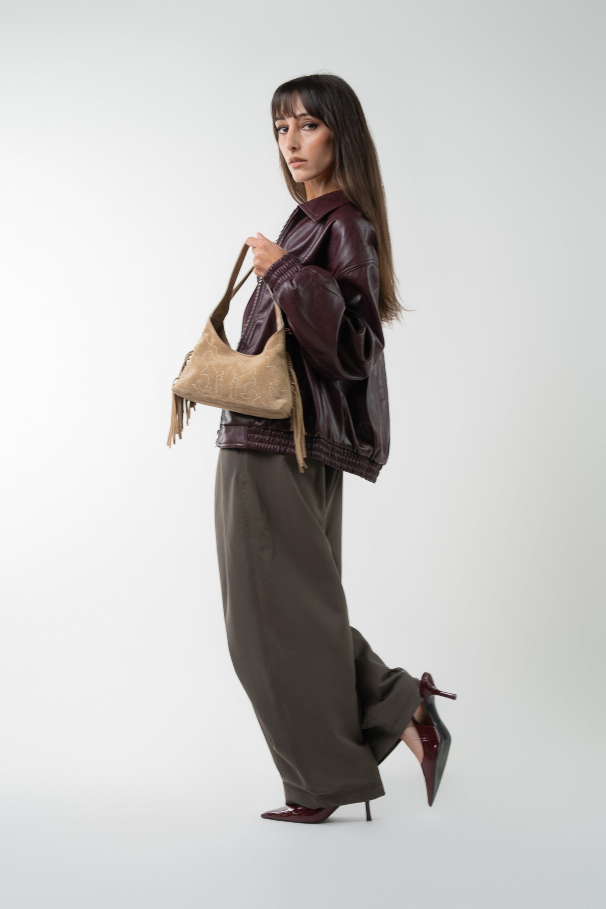 Rodeo Shoulder Bag - Taupe