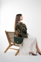 Texas Shoulder Bag - Dark Green
