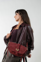 Texas Shoulder Bag - Burgundy