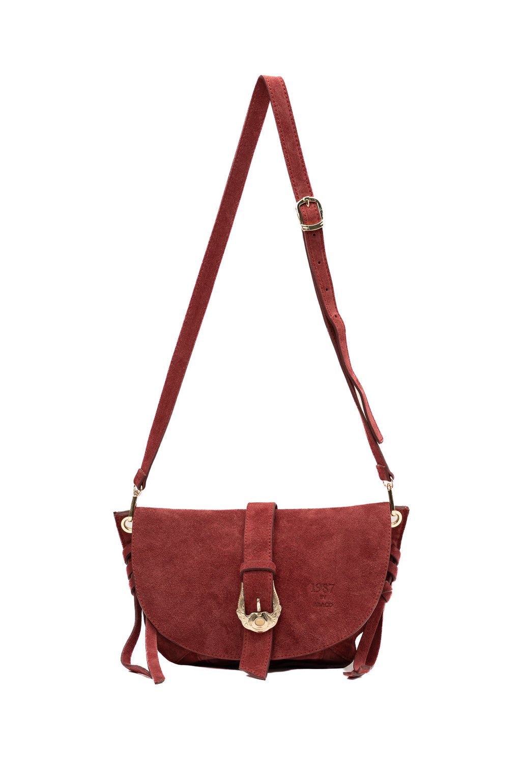 Texas Shoulder Bag - Burgundy