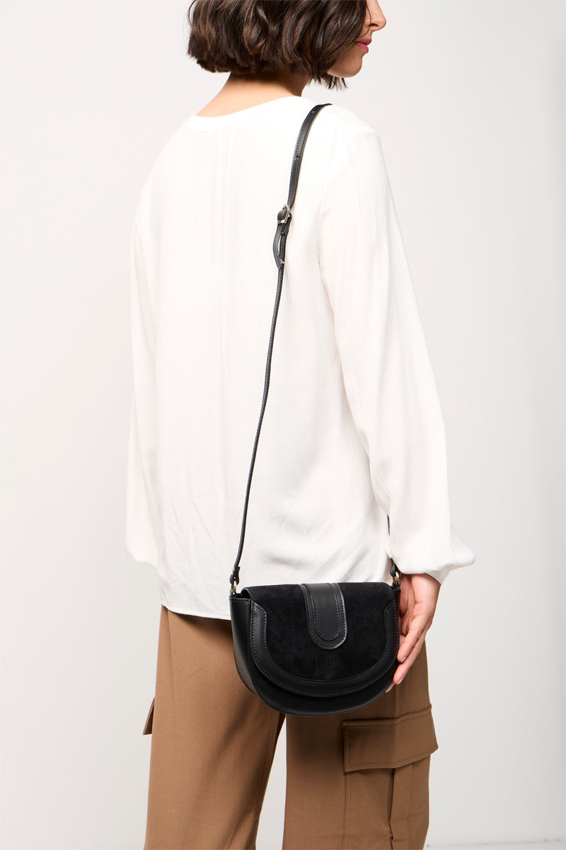 Bolso de hombro Gwen - Negro