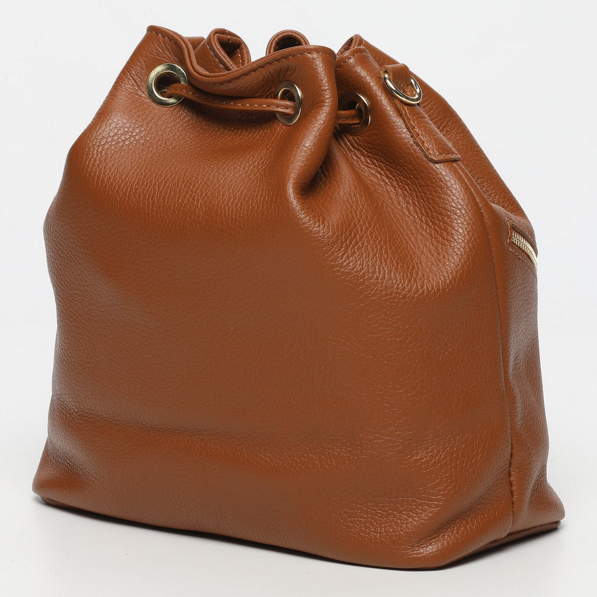 Bolso tipo bombonera Beth - Camel