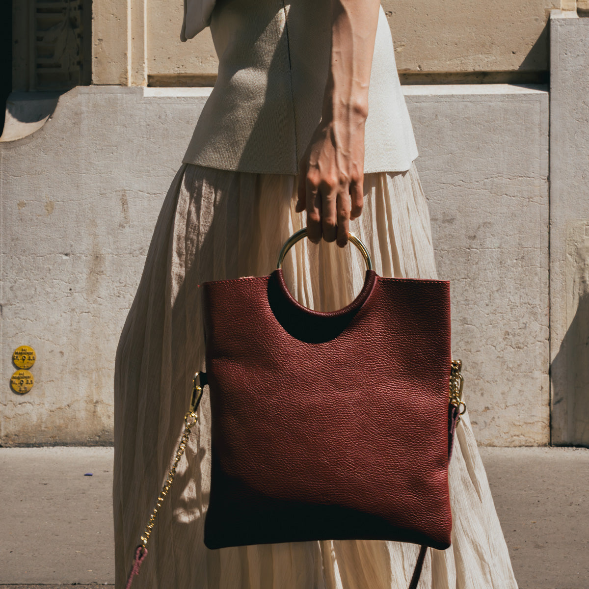 Jany Handbag - Burgundy