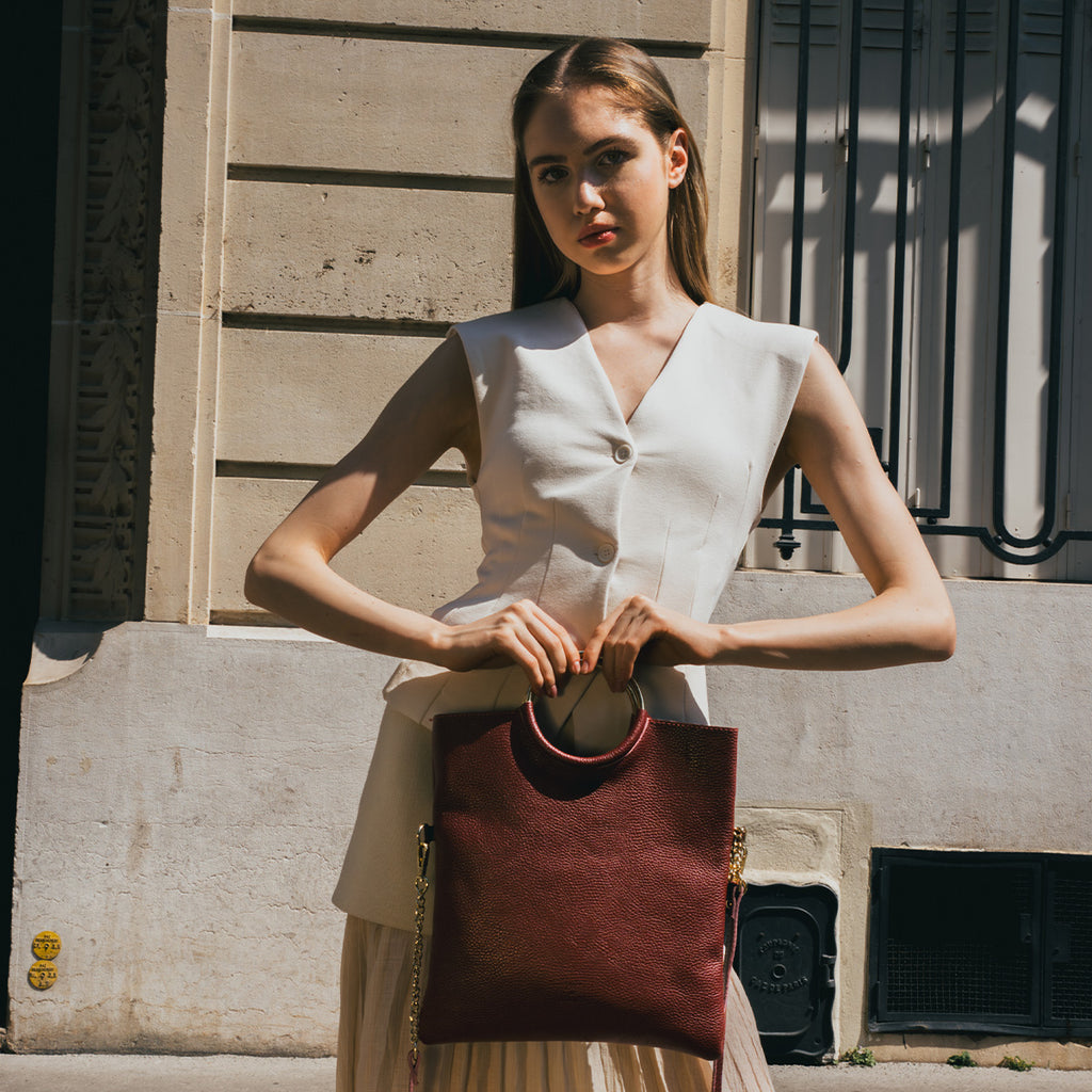 Jany Handbag - Burgundy