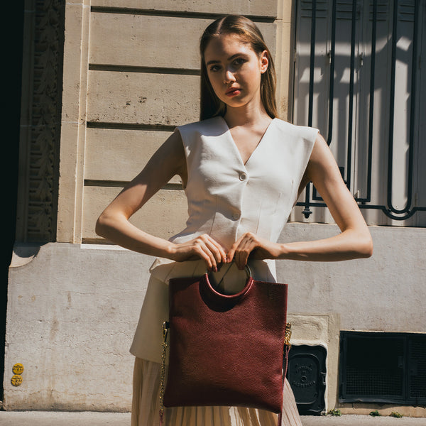 Jany Handbag - Burgundy