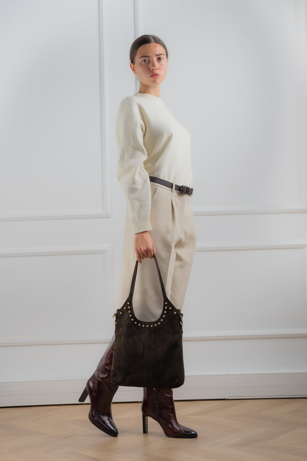 Sac Porté Épaule - Dane - Moka