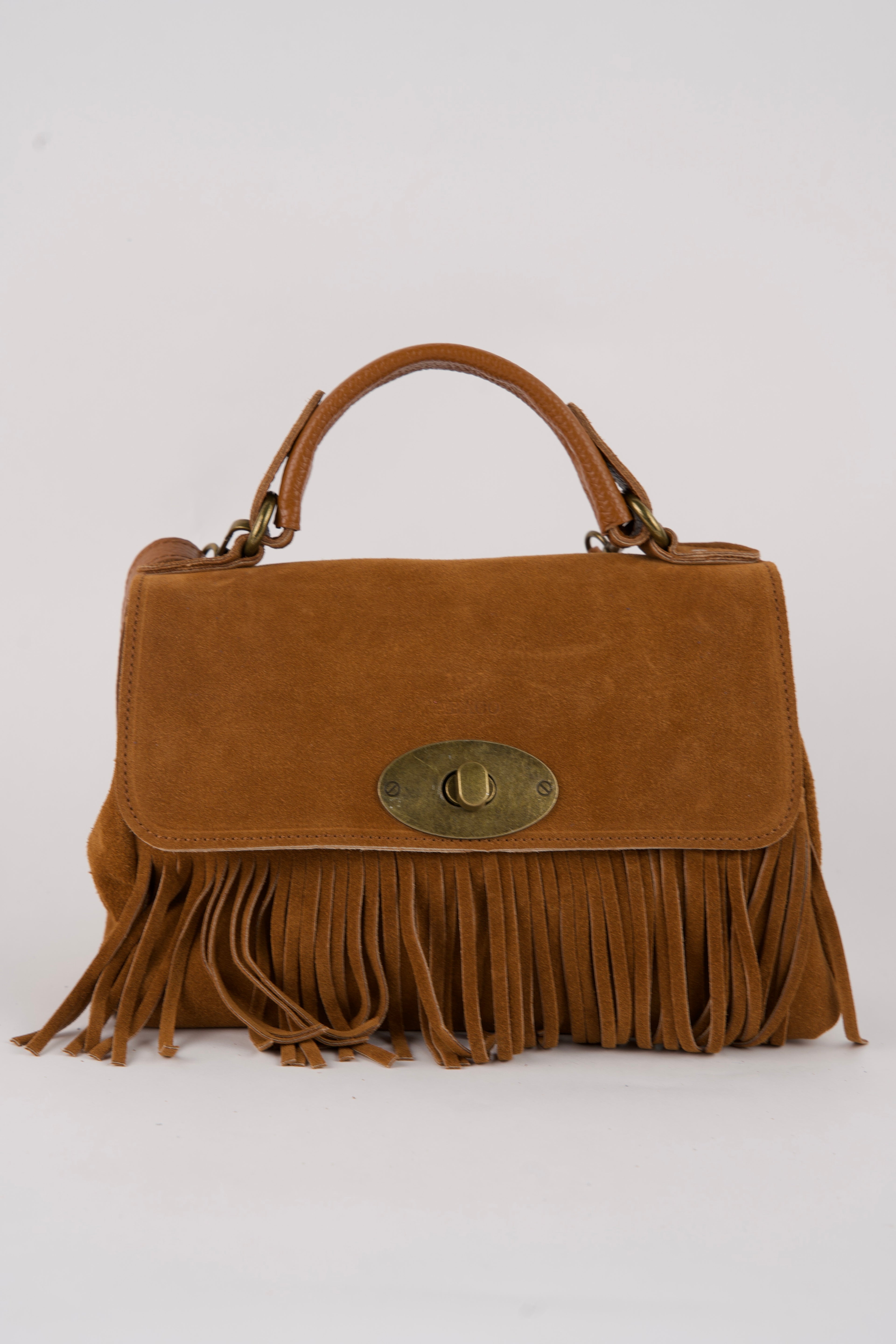 Bolso Bandolera - Louis Frange - Camel