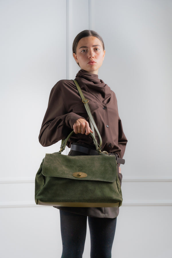 Sac à Main - Mick - Vert Bouteille
