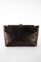 Sac À Bandouliere Norys - Motif Leopard Marrons