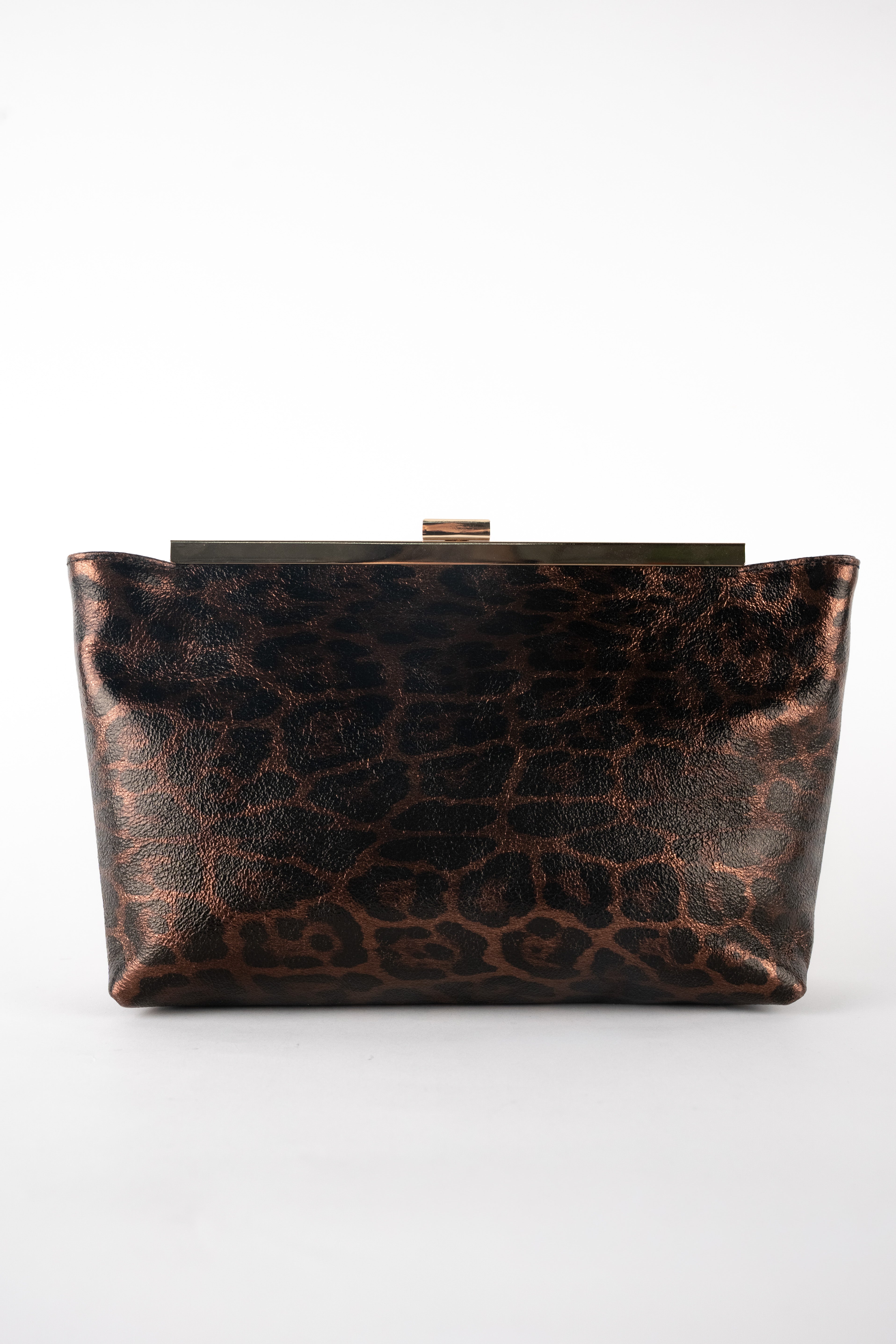 Sac À Bandouliere Norys - Motif Leopard Marrons