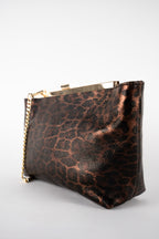 Sac À Bandouliere Norys - Motif Leopard Marrons