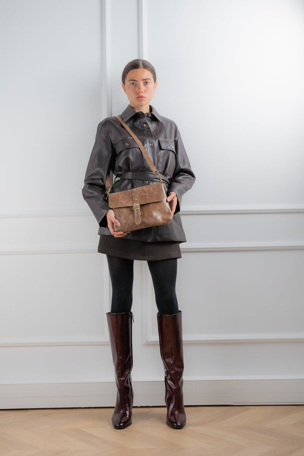 Crossbody Bag - Otis - Taupe