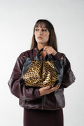Rogue Shoulder Bag - Black Leopard Pattern
