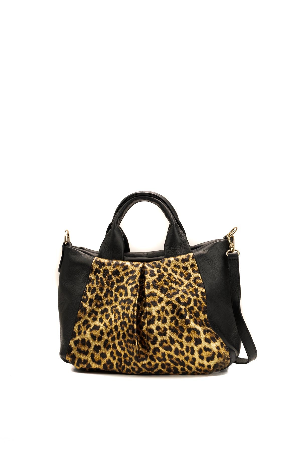 Rogue Shoulder Bag - Black Leopard Pattern