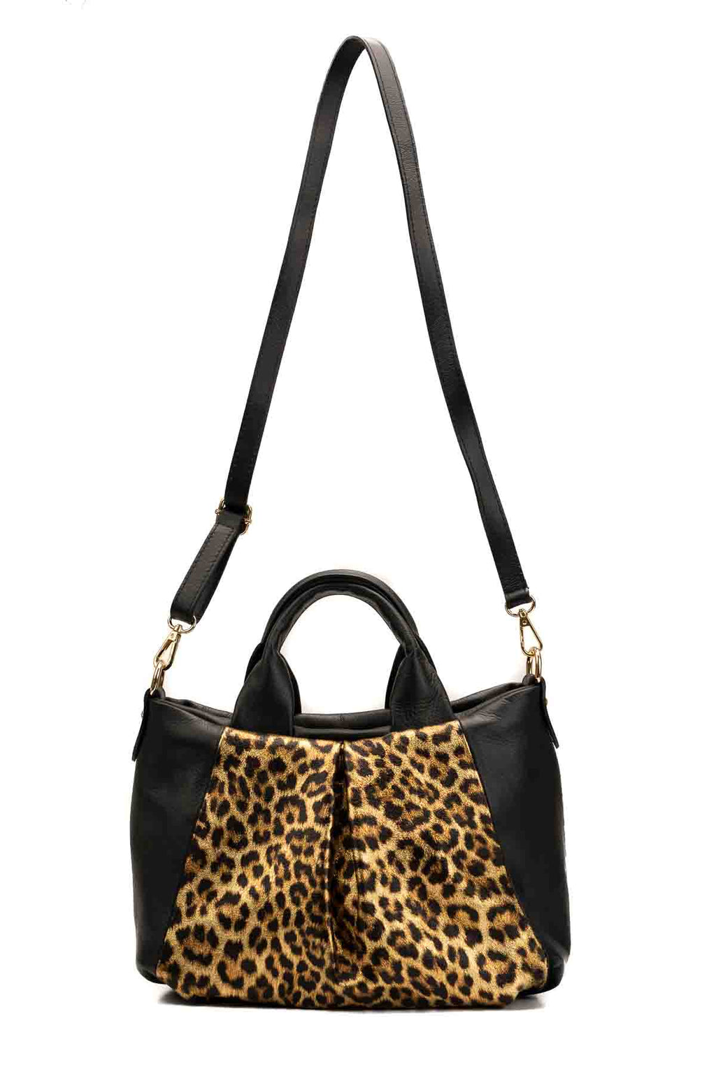 Rogue Shoulder Bag - Black Leopard Pattern