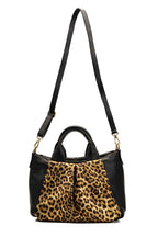 Rogue Shoulder Bag - Black Leopard Pattern