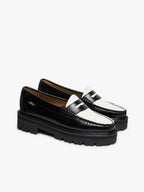 Weejun Superlug Penny - Black & White