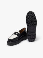 Weejun Superlug Penny - Black & White