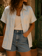 Palmy Shirt - Blue