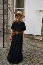 Chloé Long Skirt - Black