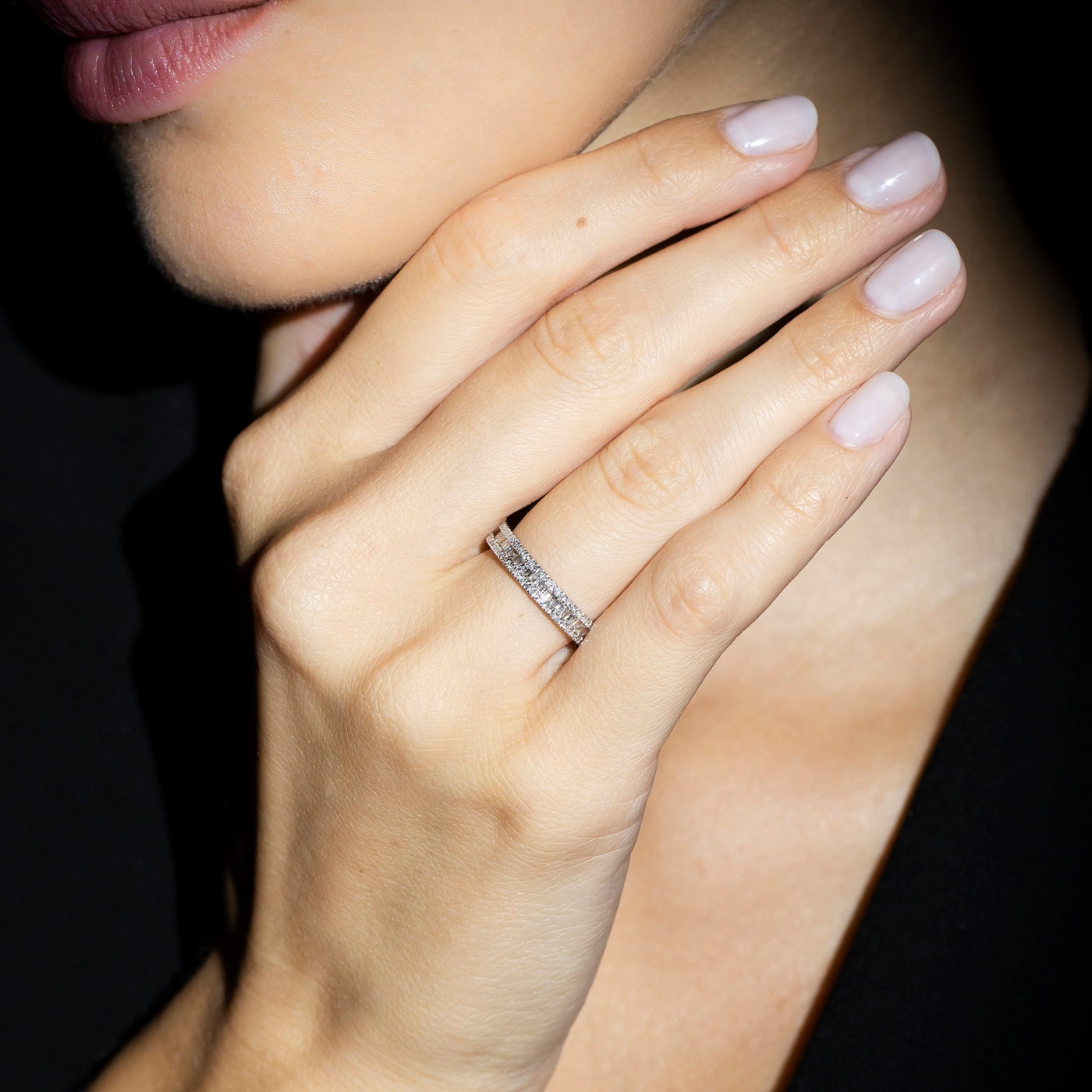 "Marabella" Ring D0.63/81 - 375/1000 White Gold