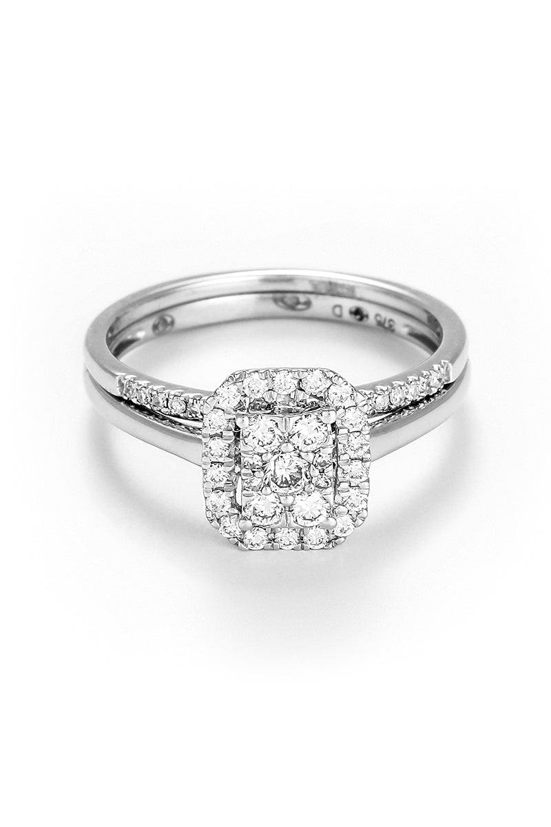 "Square Duo" Ring D0.43/45