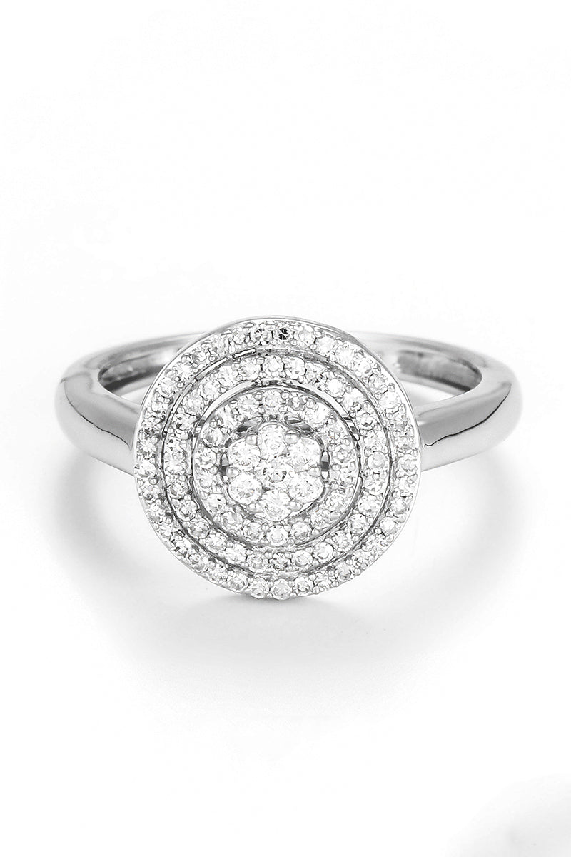 Bague "Soleil Diamanté" D0,35/90
