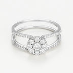 Bague Duo Emboité "Duo Magique" D0,64Ct/108