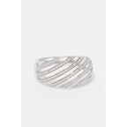 Anillo "La Splendide" D0.25/86 - Oro blanco 375/1000