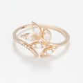 “Izïa” Ring D0.28/27 – Yellow Gold
