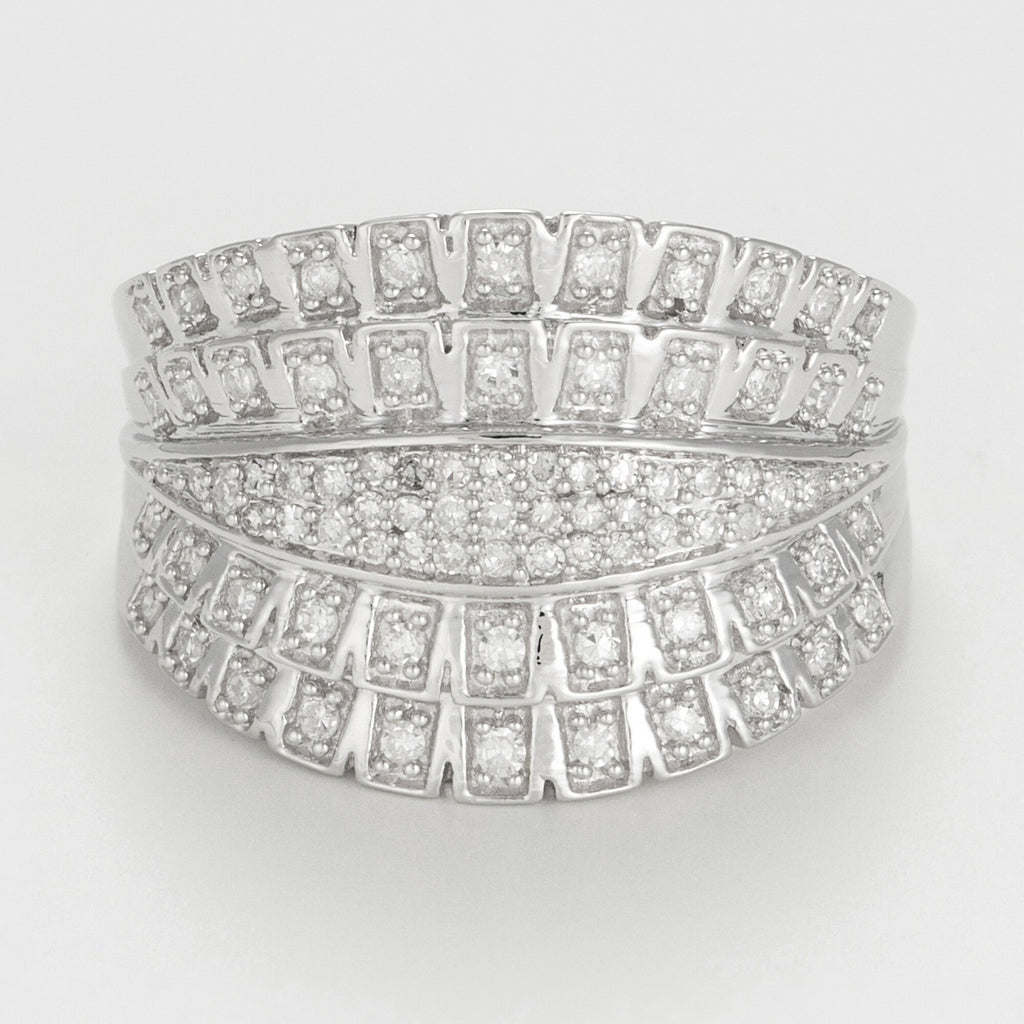 "Corselet" Ring