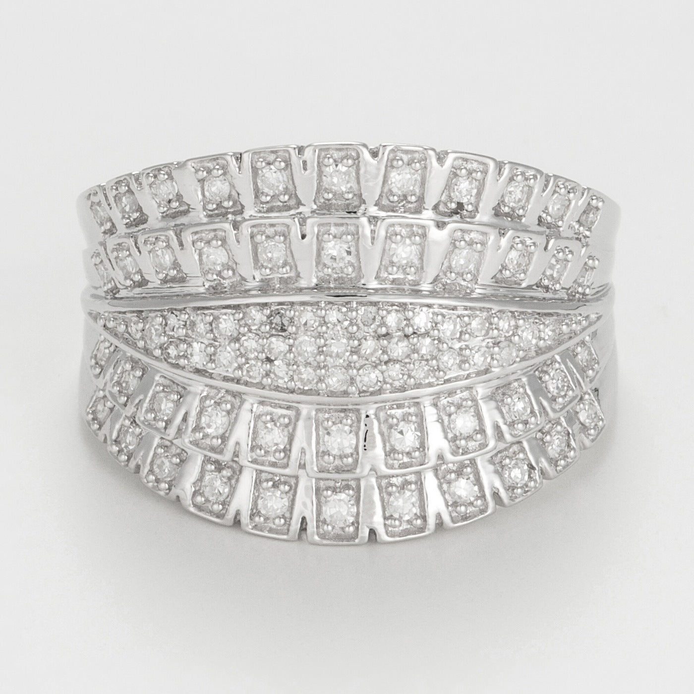 "Corselet" Ring