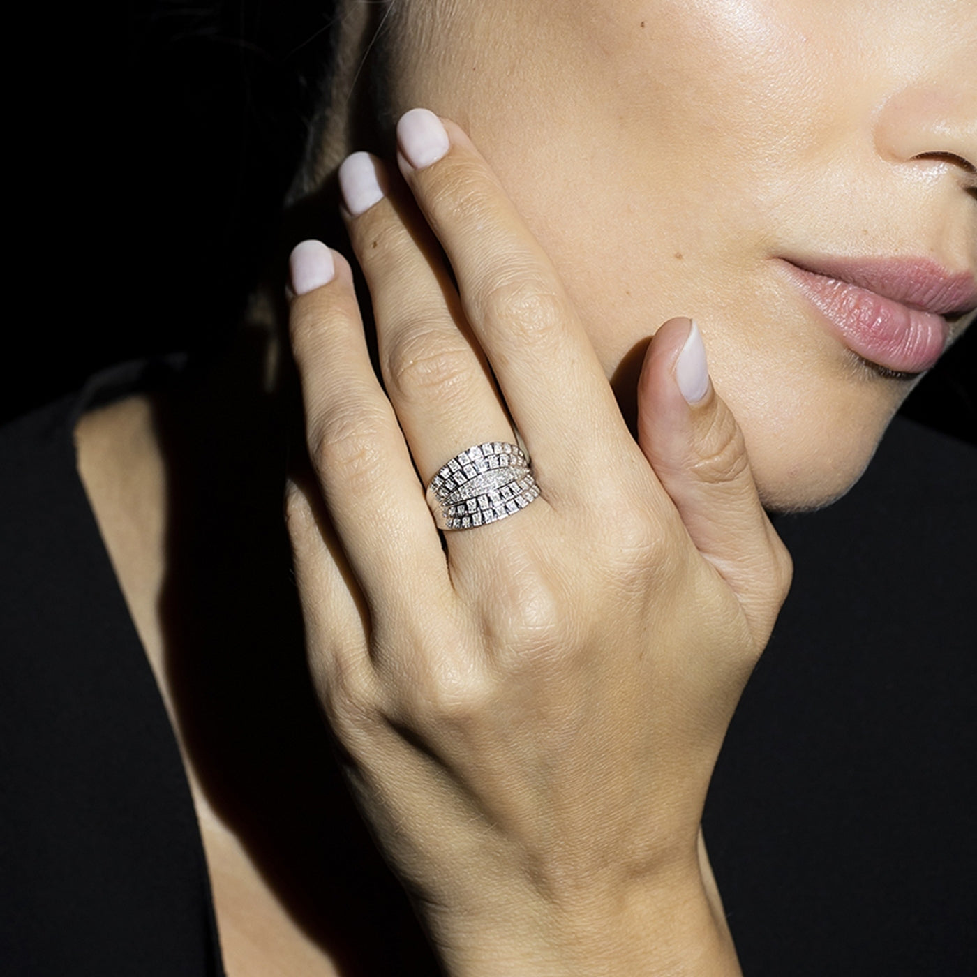 "Corselet" Ring