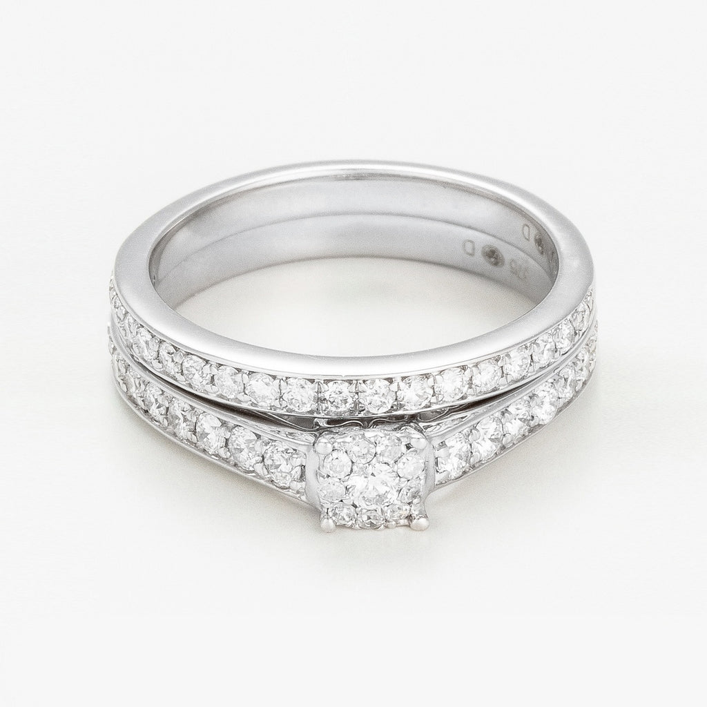 Anello Duo "Amour Éclatant"