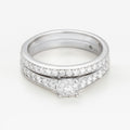 Anello Duo "Amour Éclatant"
