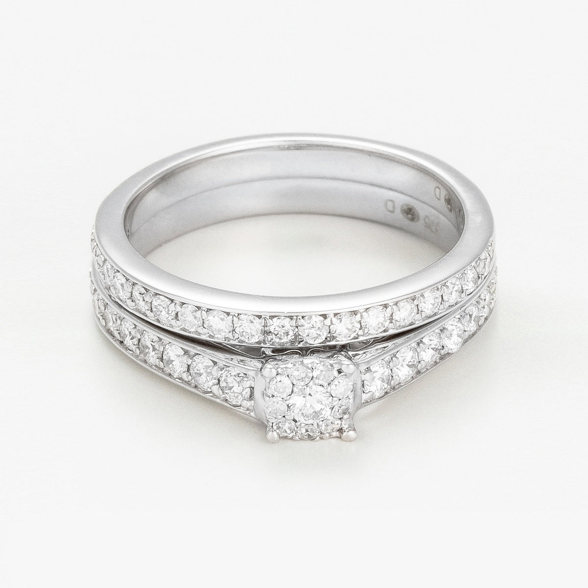Anello Duo "Amour Éclatant"