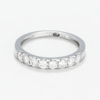 Anillo de diamantes "Rommani" D 0.50/8 - Oro blanco 375/1000